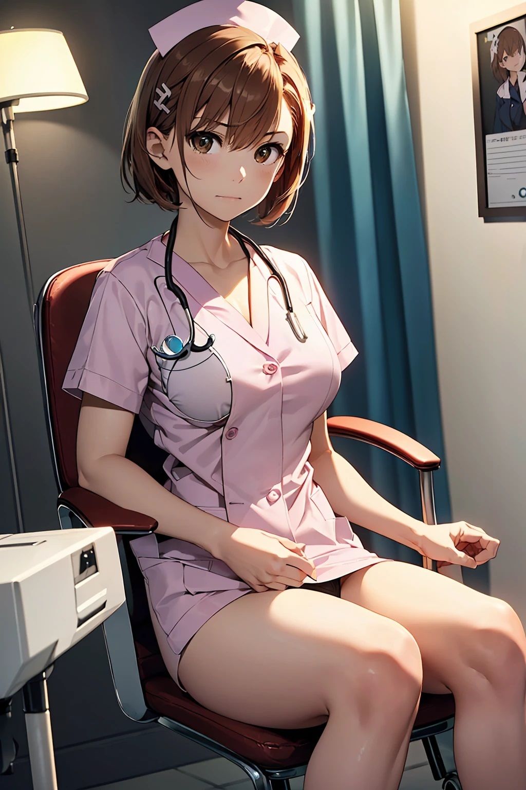 サンプル画像4:御坂〇琴  ナース  大人  巨乳多め（79枚）(ひぐまアート) [d_479949]