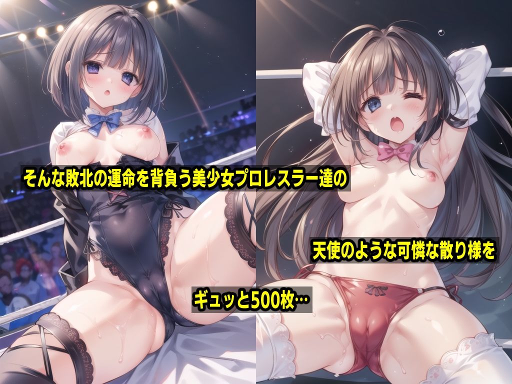 サンプル画像6:AI敗北少女CG集vol.2 水着はぎデスマッチ(mugi) [d_479980]