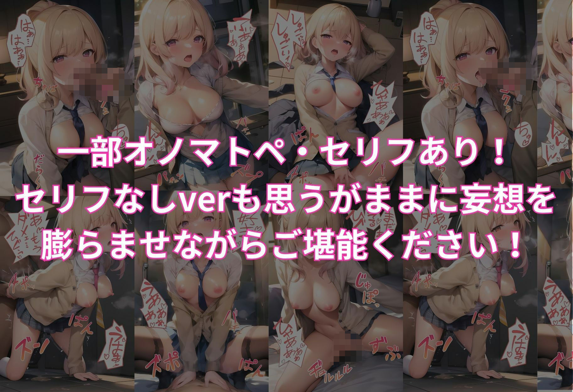 サンプル画像5:パパ活JK女子が元おじさん童貞に成敗された件〜生意気ツンデレなブロンド美少女編〜(イケメン部下と入れ替わってヤリたい放題な件) [d_479981]