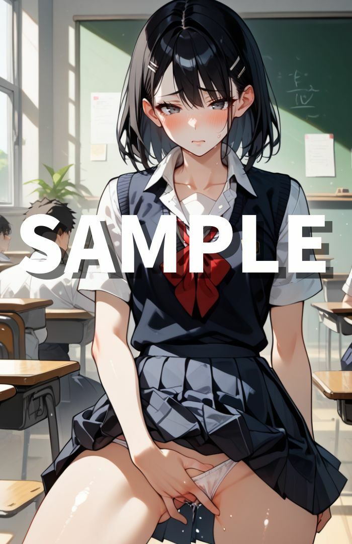 サンプル画像1:学校でオナニーしちゃったβ Level1(エマニエル) [d_479985]