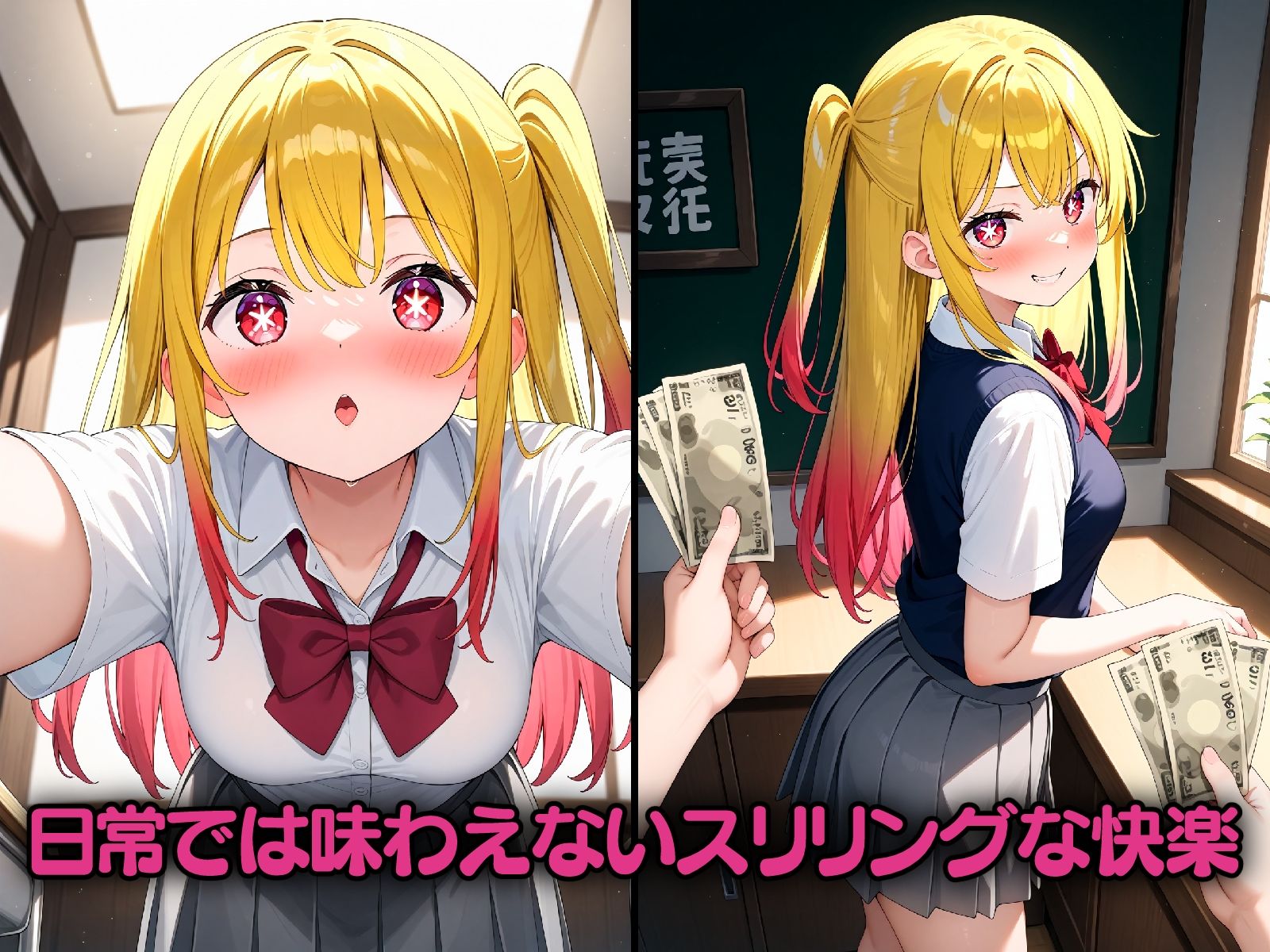 サンプル画像4:推しアイドルとパパ活(無職転送) [d_480056]