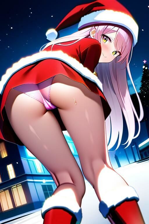 サンプル画像5:コスプレ少女のちょっとエッチな『サンタクロース』(アイドル・マイスター) [d_480092]