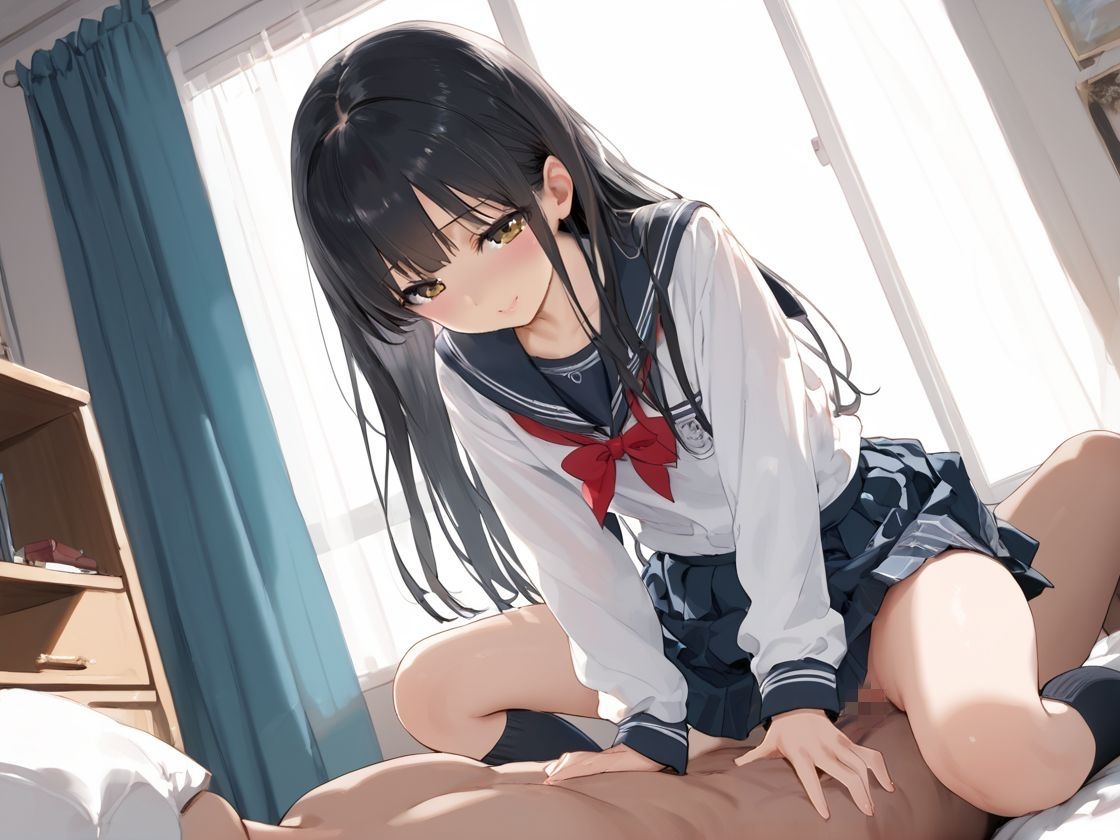 サンプル画像2:女子校生の妹が誘惑してくるので、性指導してあげた！(わいわいStudio) [d_480126]