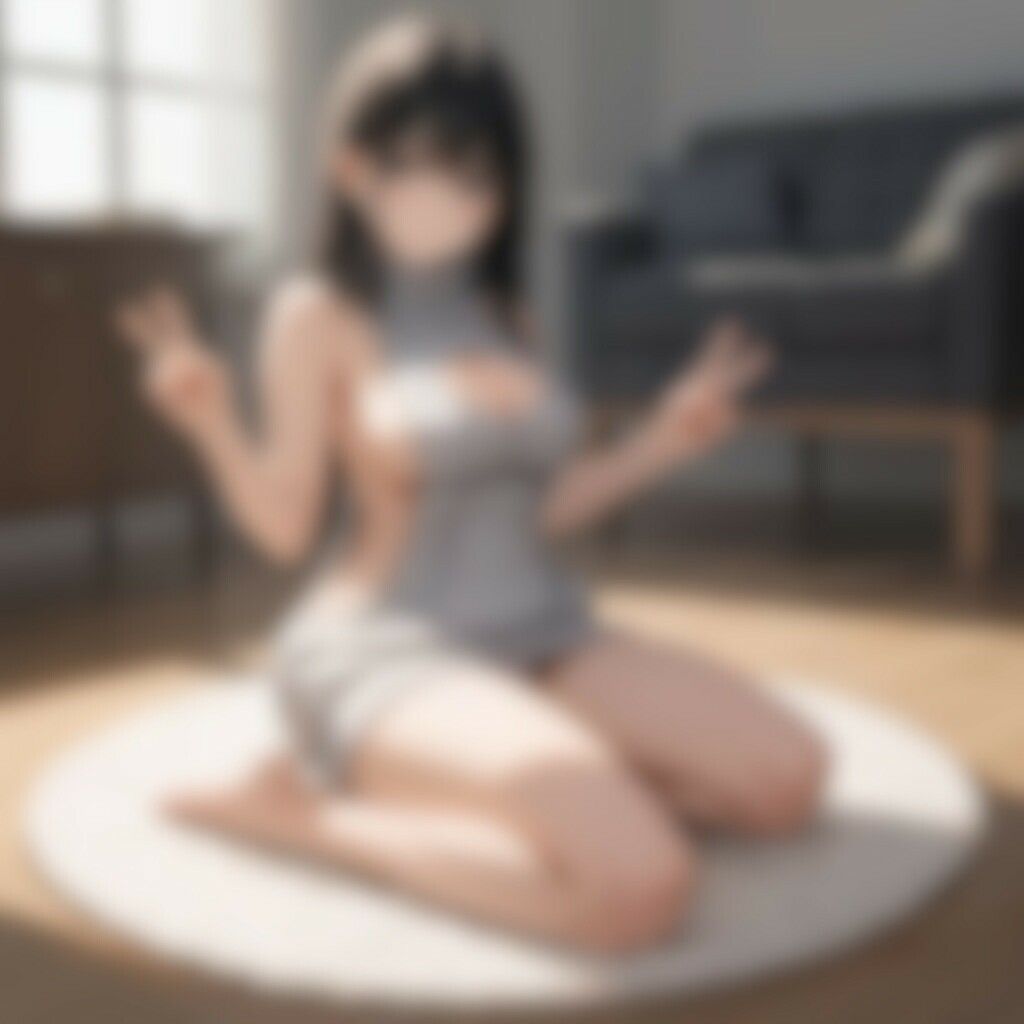 サンプル画像1:セフレに会いにいったら例のセーター（童貞を殺す服）で待っていた(美女エロAI) [d_480157]