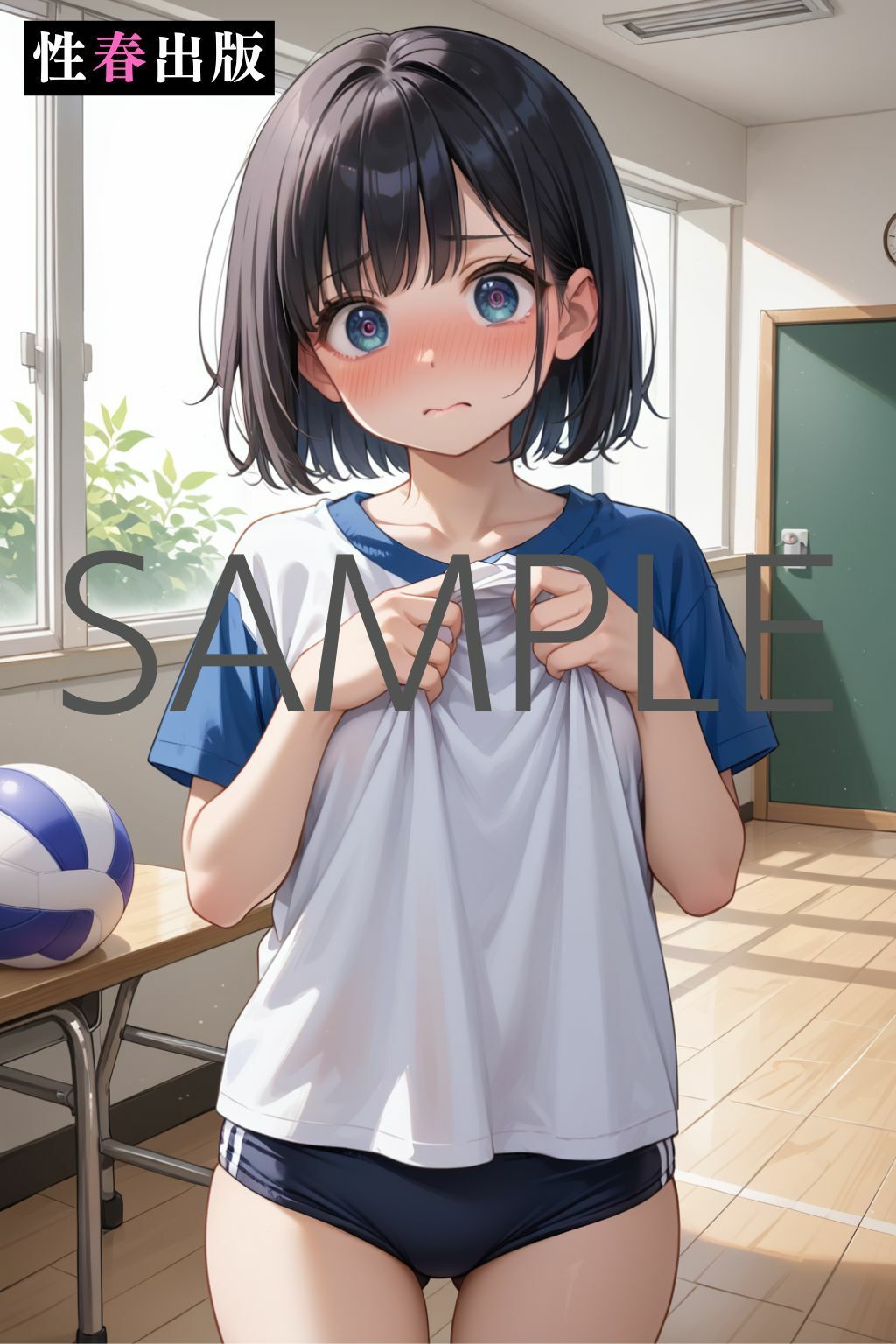 サンプル画像3:女子バレーボール部員 監督と秘密の特訓(性春出版) [d_480216]