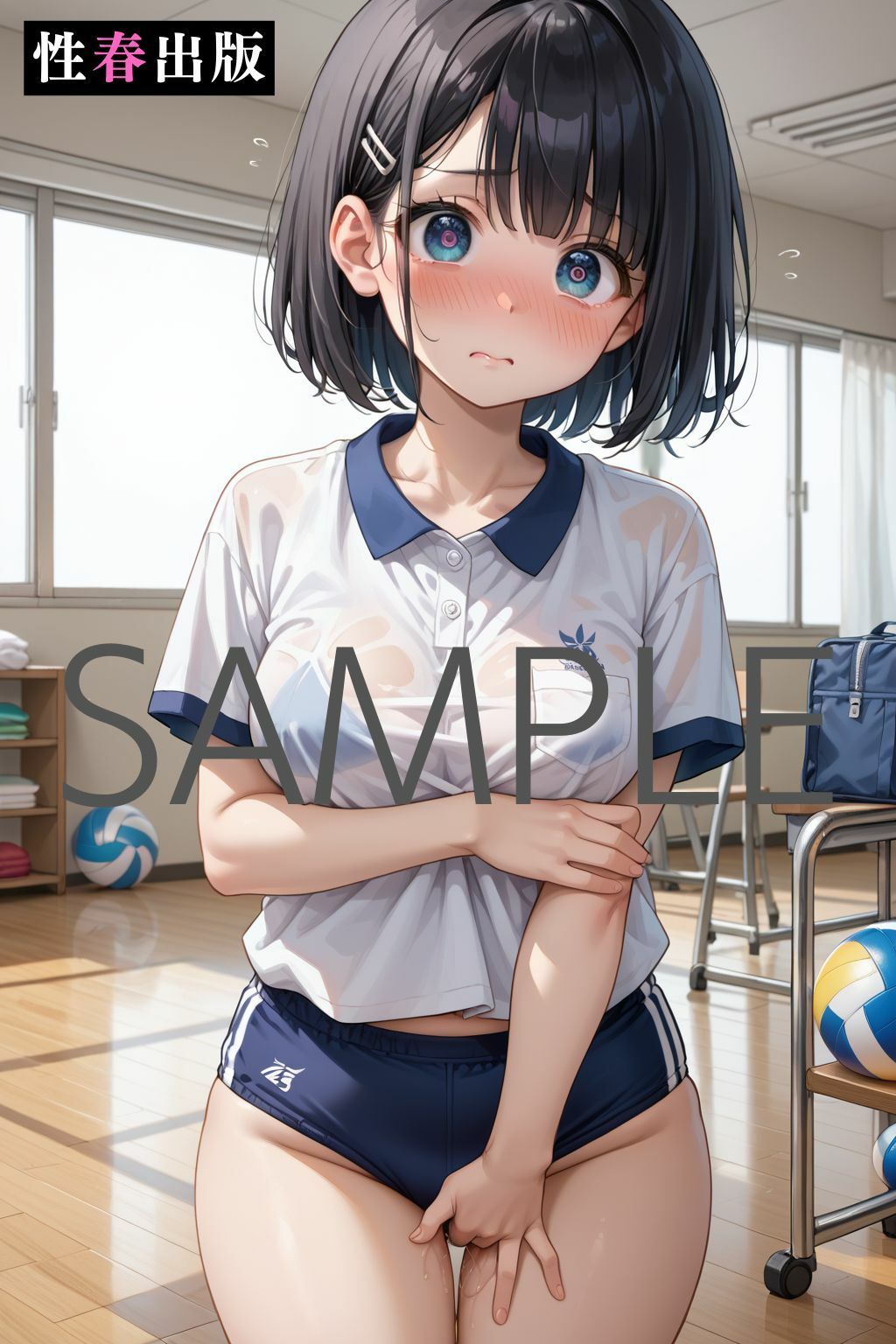 サンプル画像5:女子バレーボール部員 監督と秘密の特訓(性春出版) [d_480216]