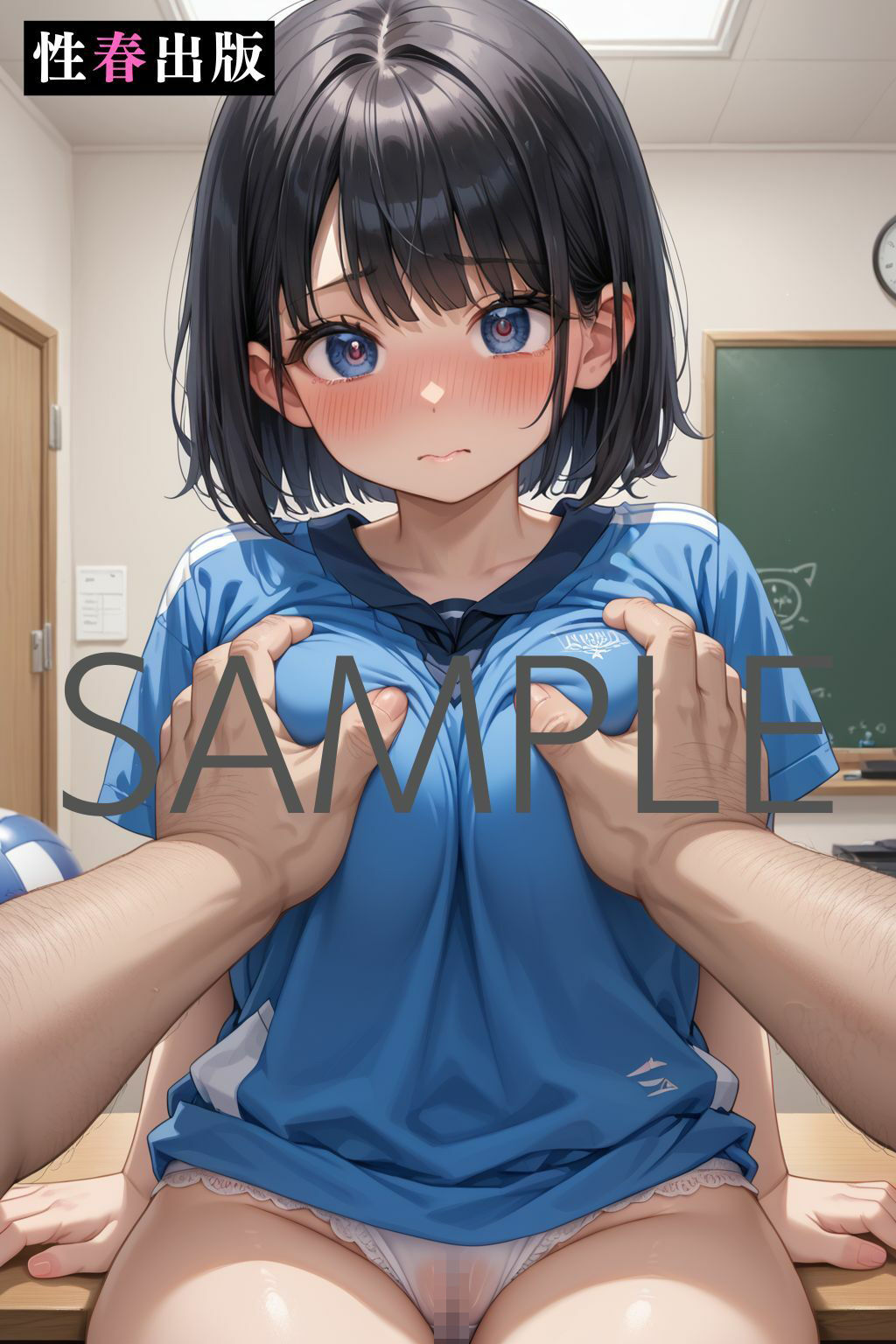 サンプル画像6:女子バレーボール部員 監督と秘密の特訓(性春出版) [d_480216]