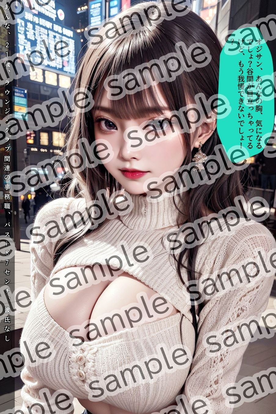 ニットの似合う巨乳ギャルがエロすぎる件 vol.1の画像4