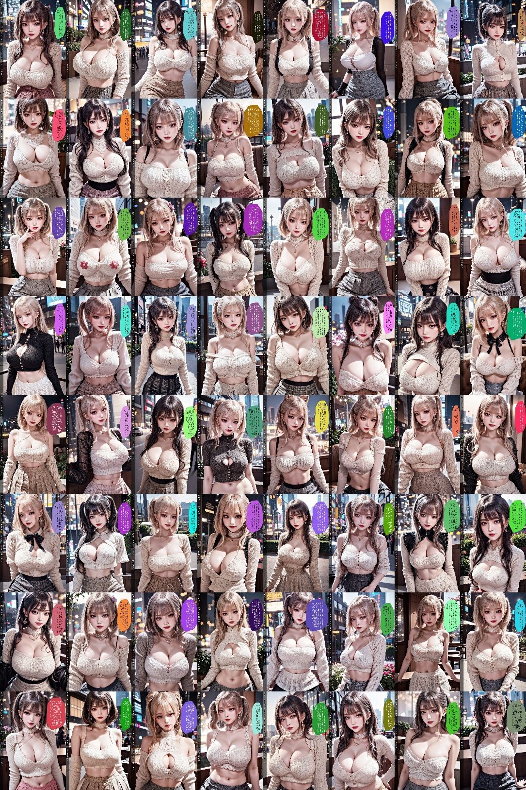ニットの似合う巨乳ギャルがエロすぎる件 vol.1の画像9