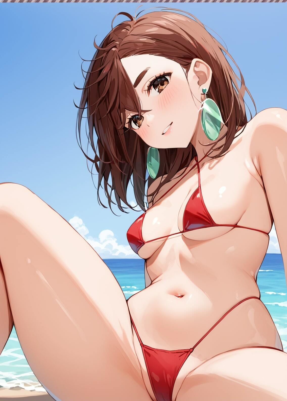 サンプル画像1:「ダンダダン」綾瀬桃セクシー写真集（全488枚）(人の海) [d_480302]