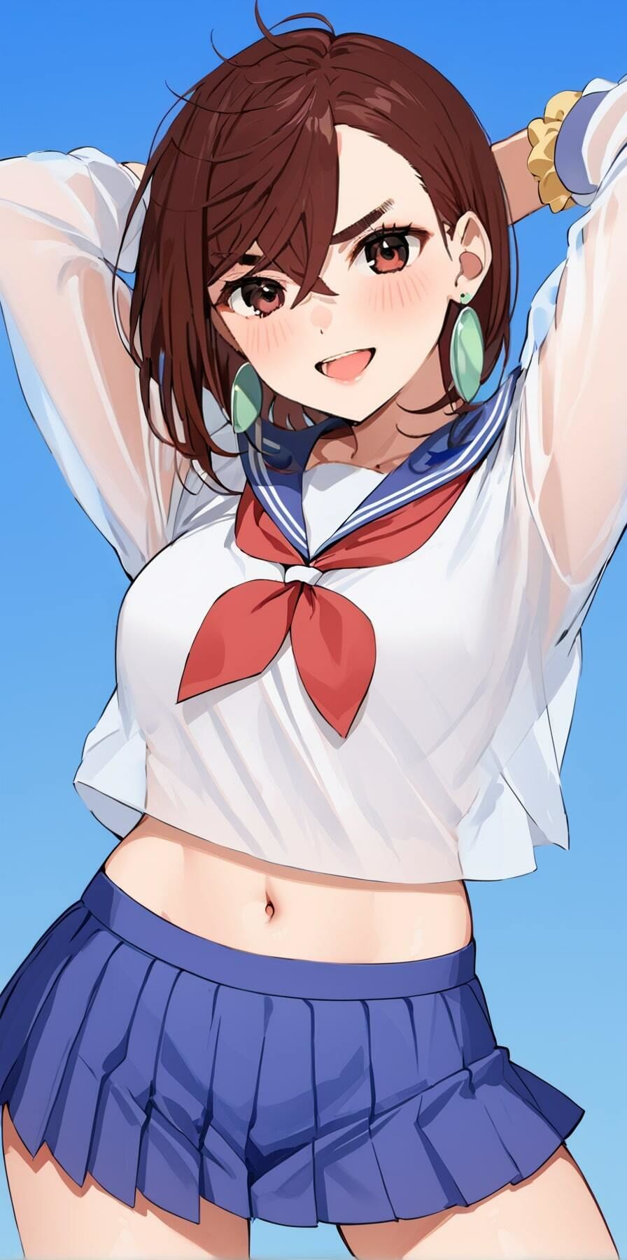 サンプル画像6:「ダンダダン」綾瀬桃セクシー写真集（全488枚）(人の海) [d_480302]