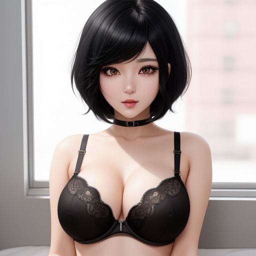 サンプル画像3:黒髪巨乳美少女のエロイラスト集(星空シュガー) [d_480303]