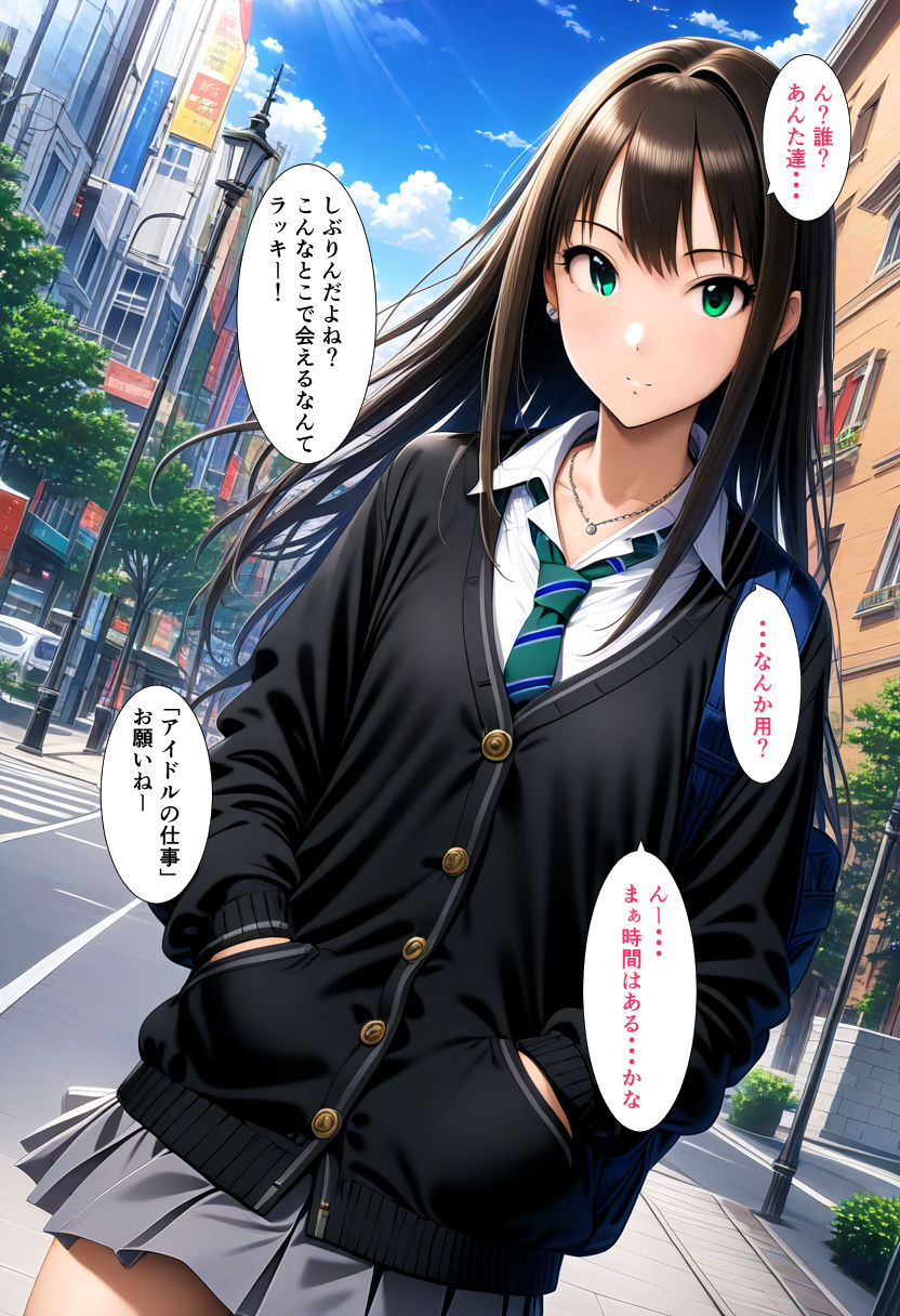 サンプル画像2:アイドルは異性を興奮させるので、責任を取って欲求を解消させないといけなくなりました【2コマCG集】(妄想リアリティ) [d_480309]