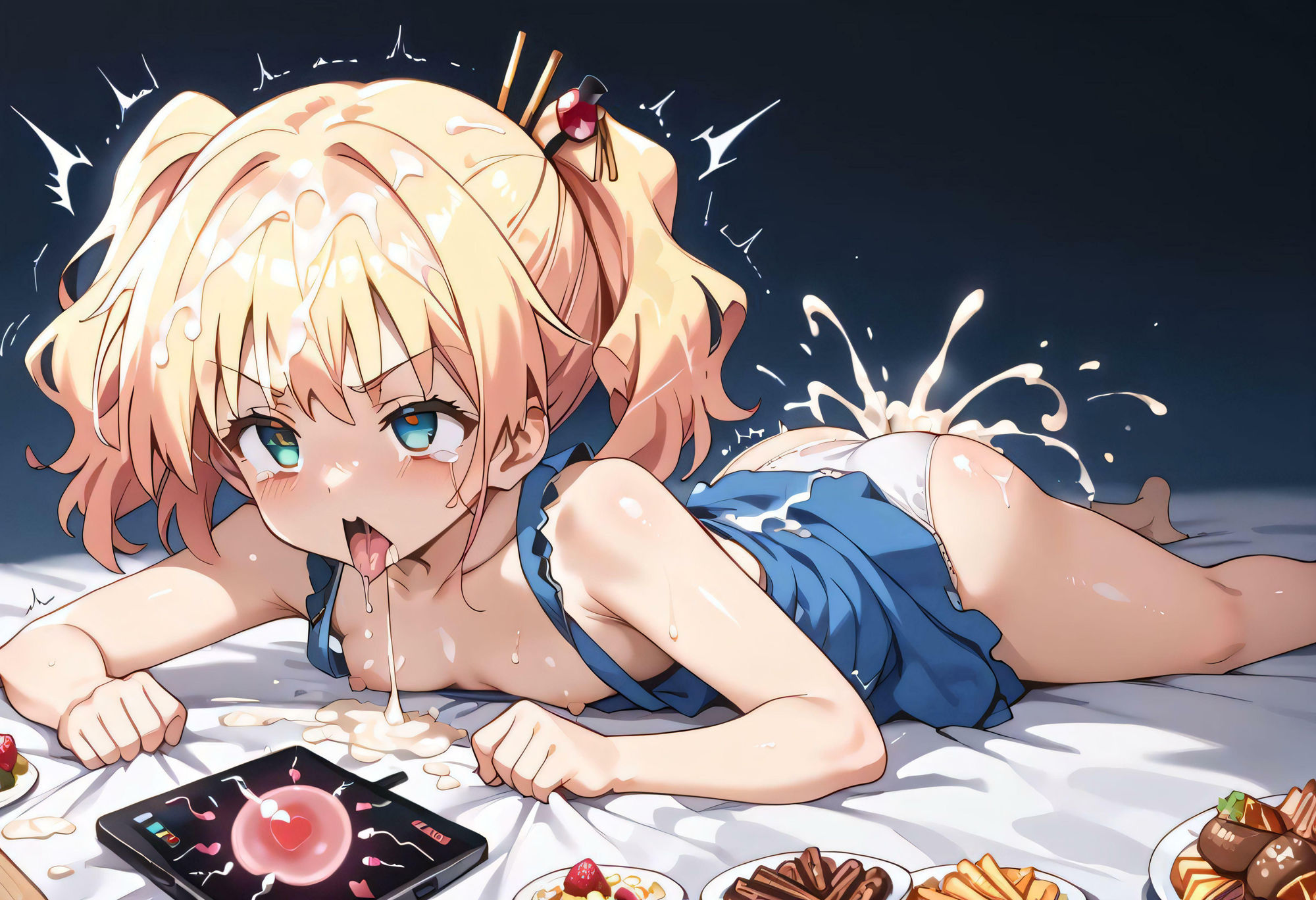 サンプル画像4:気持ちよくしてるだけでいいんだよ(サテンの誘惑) [d_480371]