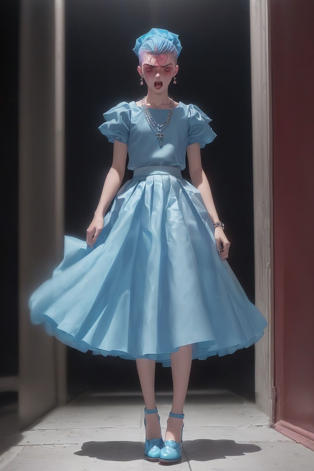 サンプル画像6:女装させられた男たち(真城のソフトハウス) [d_480403]