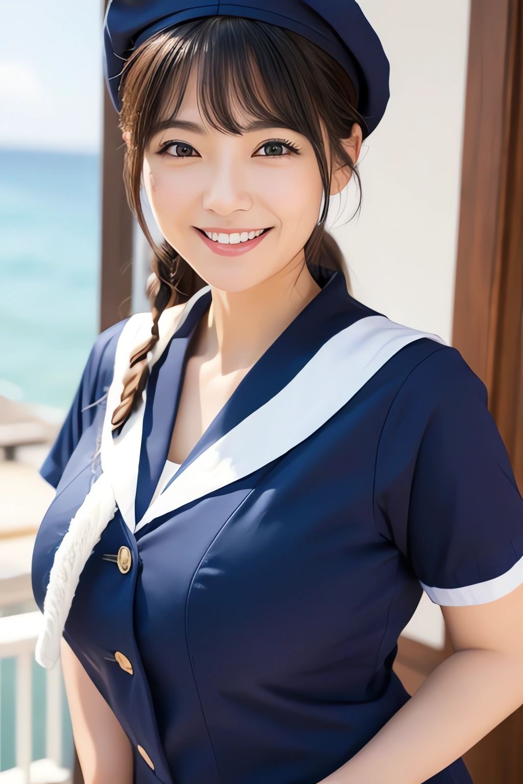 サンプル画像5:セーラーコスプレギャル(AI美女フェロモン出版) [d_480454]