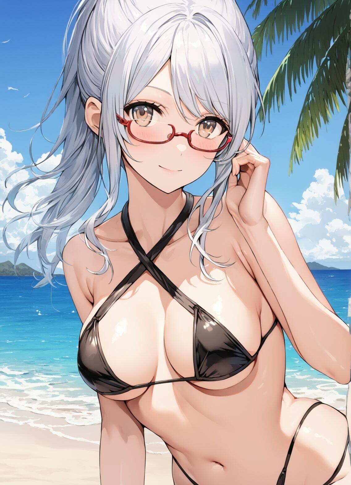 サンプル画像1:「ダンダダン」綾瀬星子セクシー写真集（全500枚）(人の海) [d_480460]