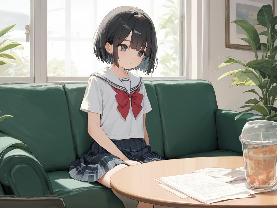 サンプル画像1:女子校生の義妹が誘惑してきた！(わいわいStudio) [d_480539]