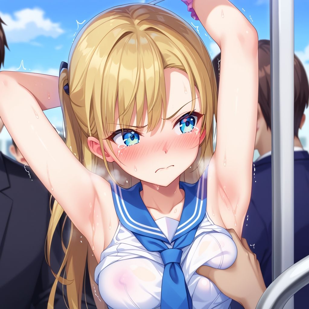 サンプル画像3:乳モミ電車はモミ放題(うるわし校房) [d_480712]