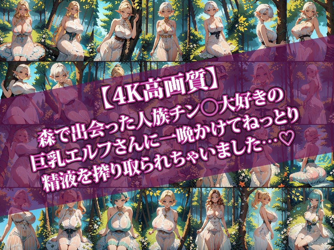 サンプル画像1:巨乳ドすけべエルフに1晩中ねっとり搾り取られた件2(AI-beauty2.5) [d_480733]