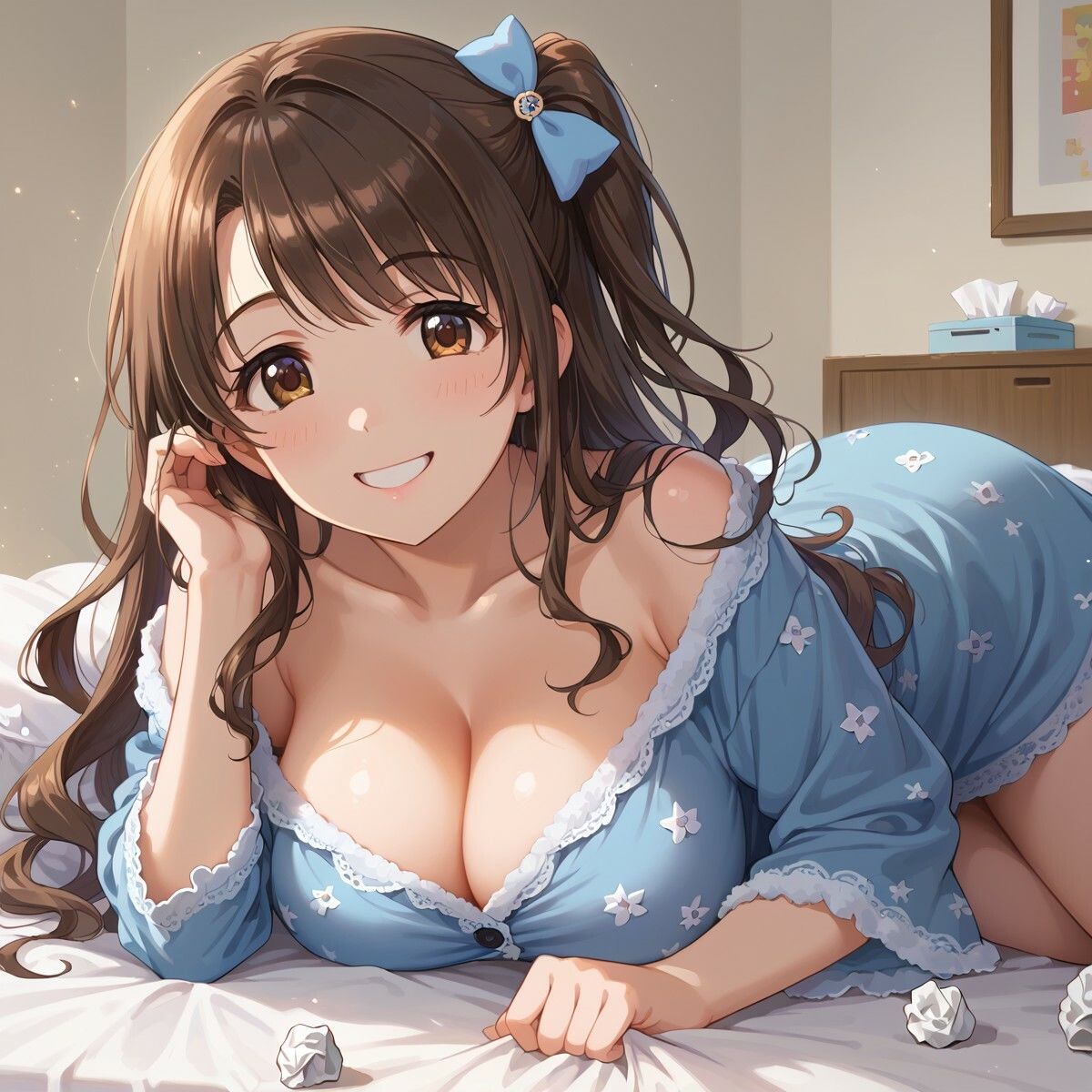 サンプル画像2:弱者男性の汚部屋で性的奉仕するアイドル 島〇卯月(maz) [d_480753]