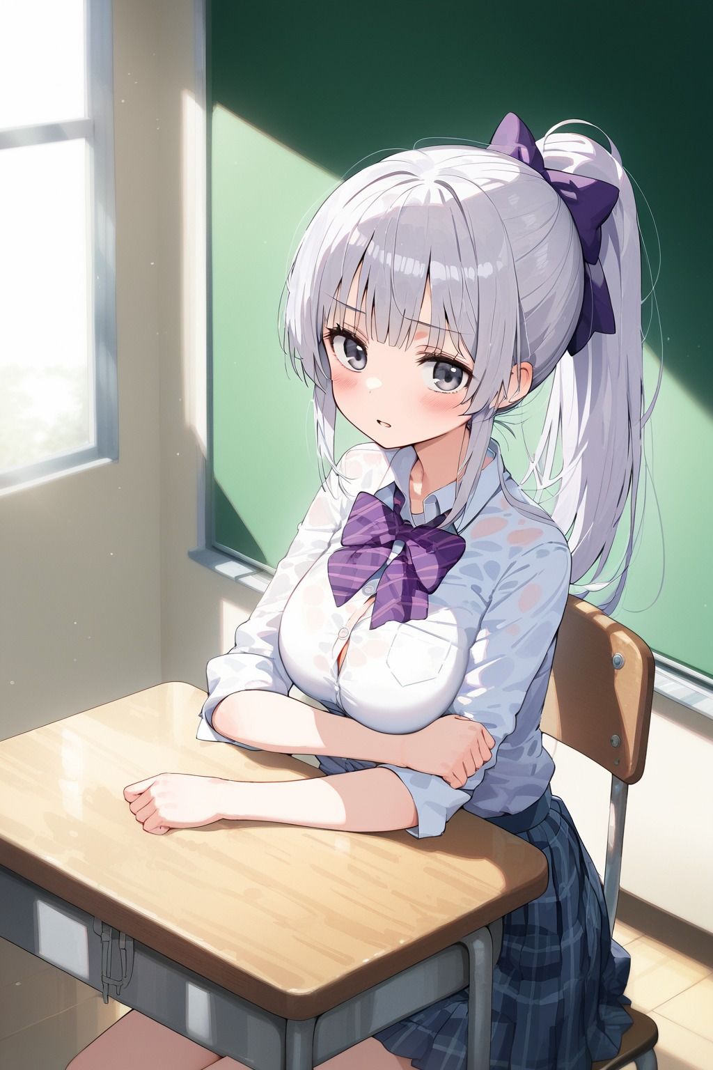 サンプル画像2:妹と学校で中出しS●X 4（巨乳妹編）(FY工房) [d_480831]