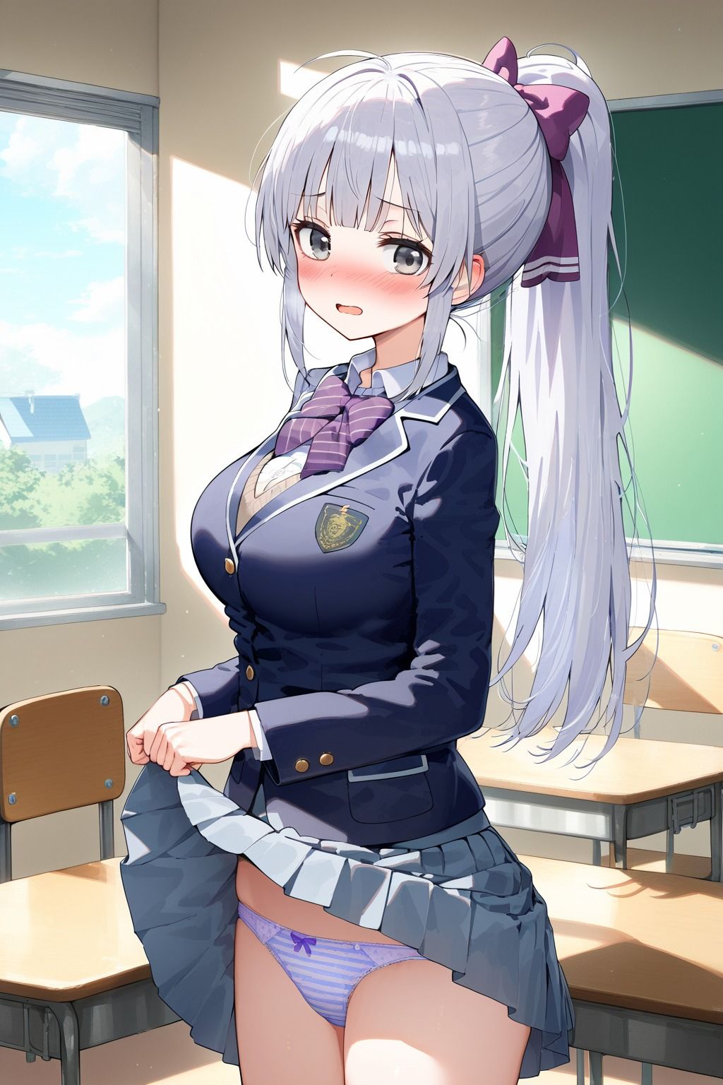 サンプル画像3:妹と学校で中出しS●X 4（巨乳妹編）(FY工房) [d_480831]