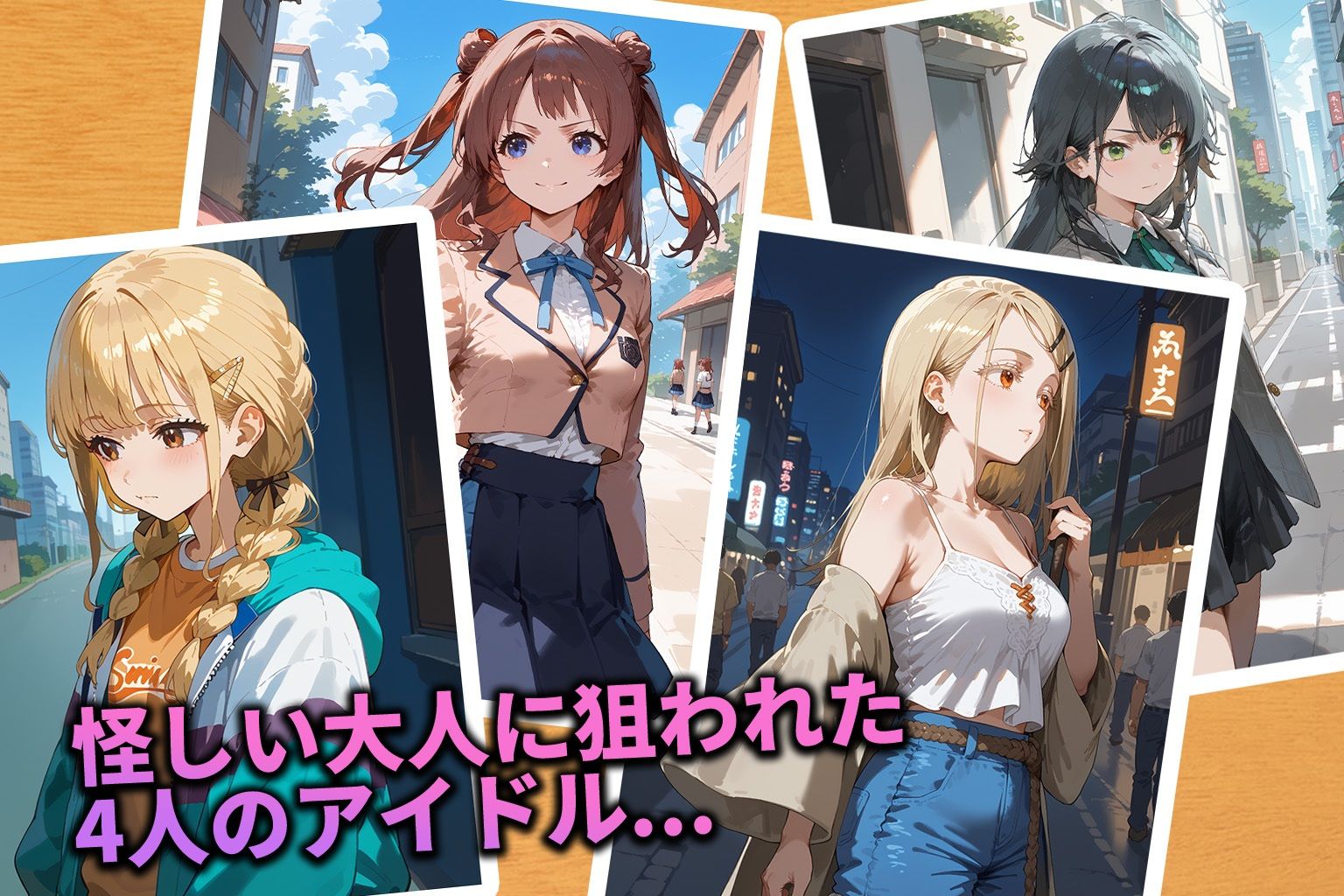 サンプル画像1:学園崩壊〜アイドル転落の道〜(clubB) [d_480845]