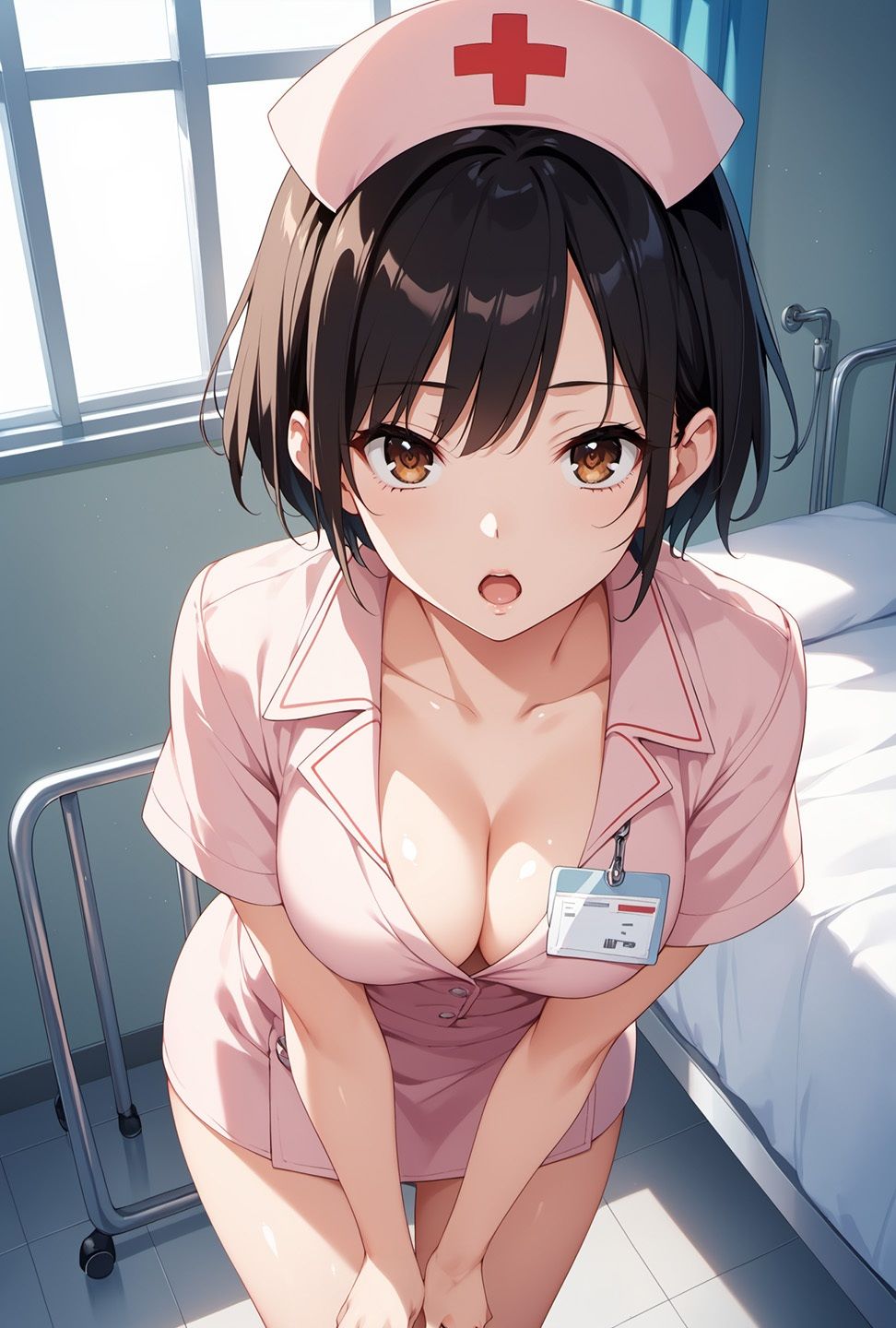 サンプル画像2:美人ナースが仕事のストレスで淫売婦に堕ちる(Re：ライト) [d_480848]