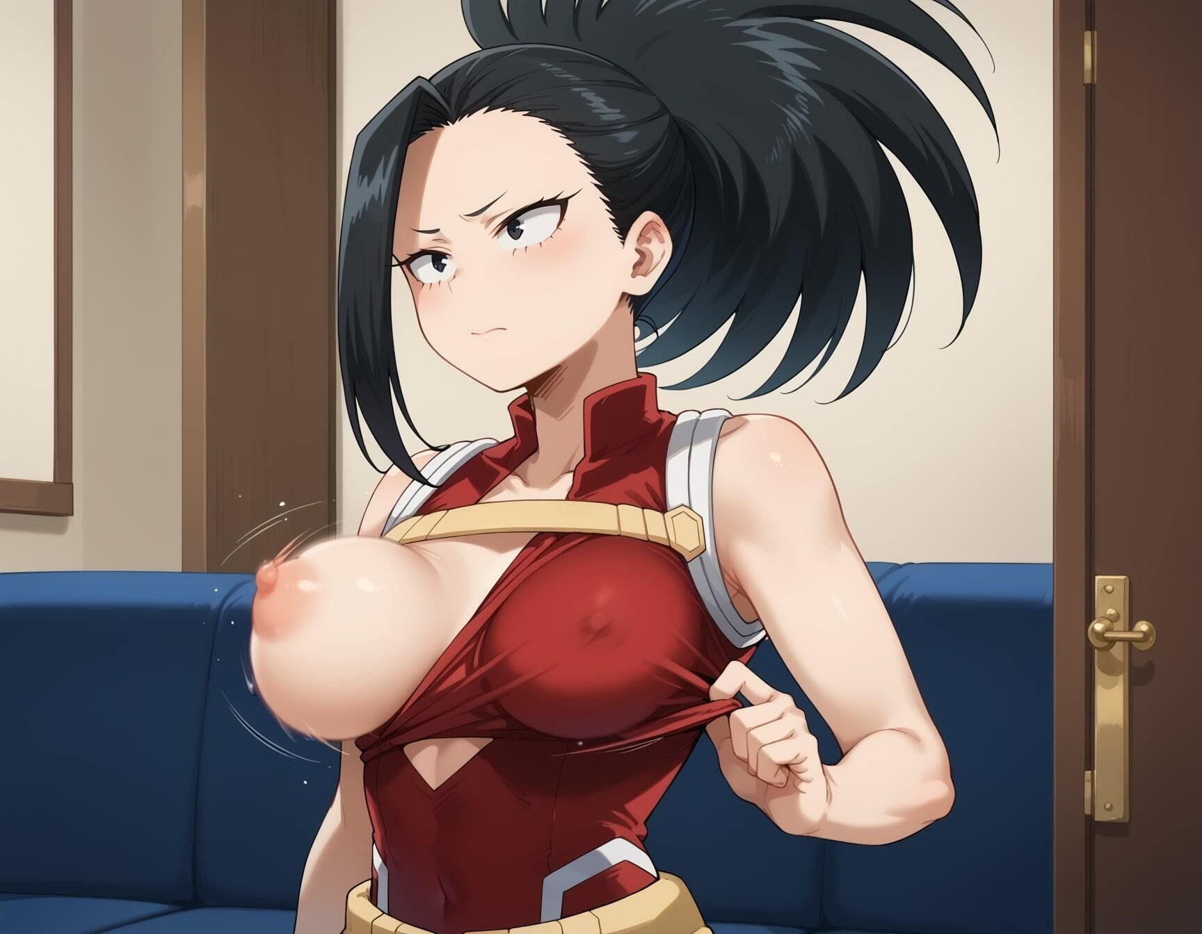 サンプル画像4:【八○万百イラストエロ画像】ヒロアカに登場する百ちゃんのエロい画像集(エロココ！) [d_480887]