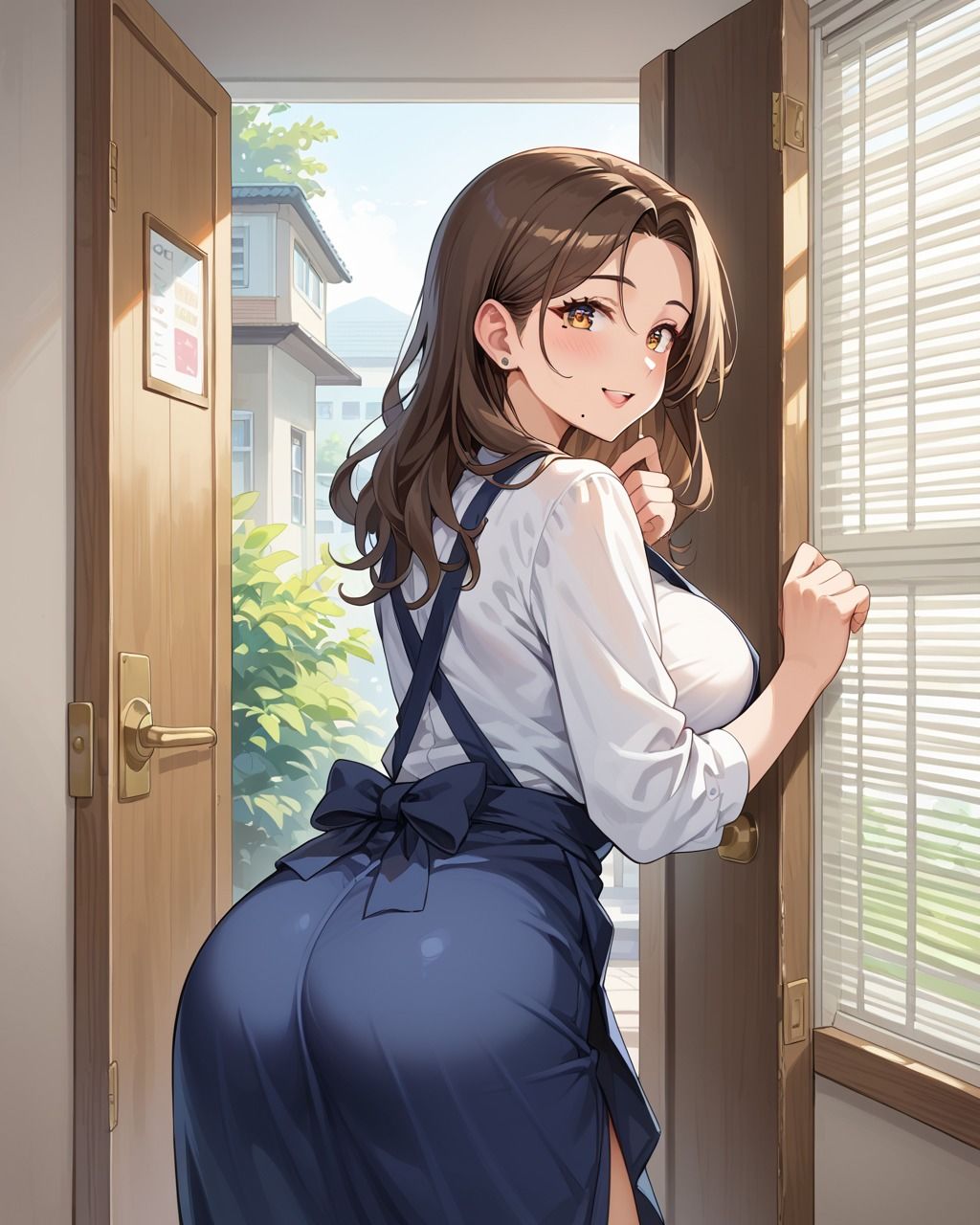 サンプル画像1:母さんはイキたがりの巨乳美人(ひつじ雲) [d_480902]