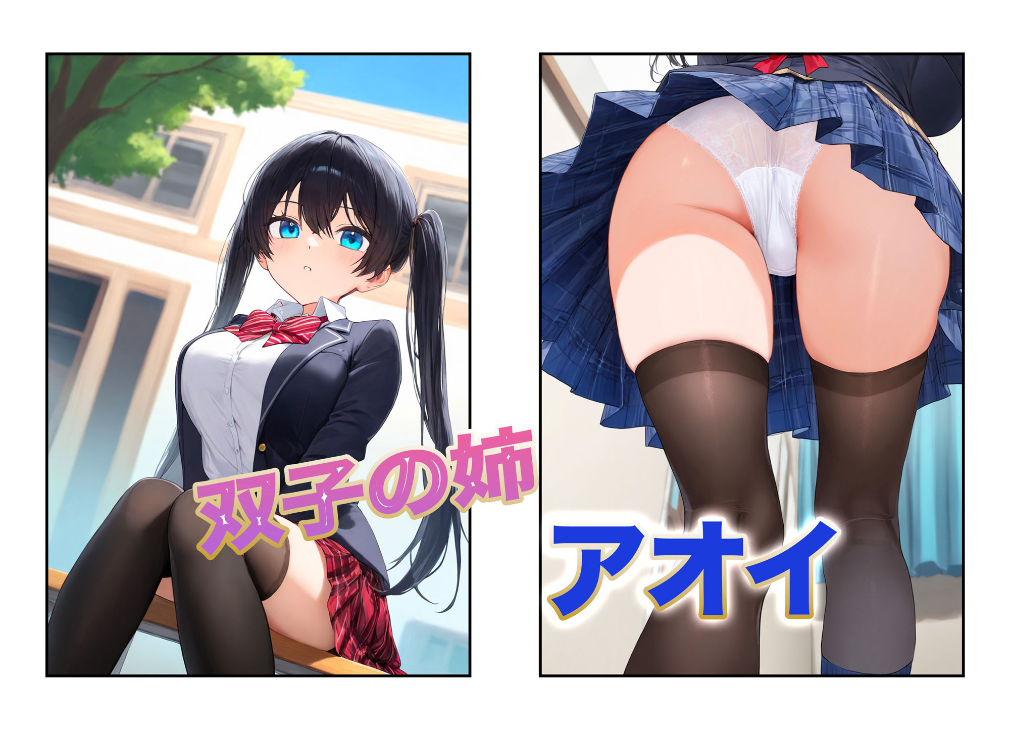 サンプル画像1:ツインテールの美少女姉妹はクラスの性処理係り(夢幻アトリエ) [d_480933]