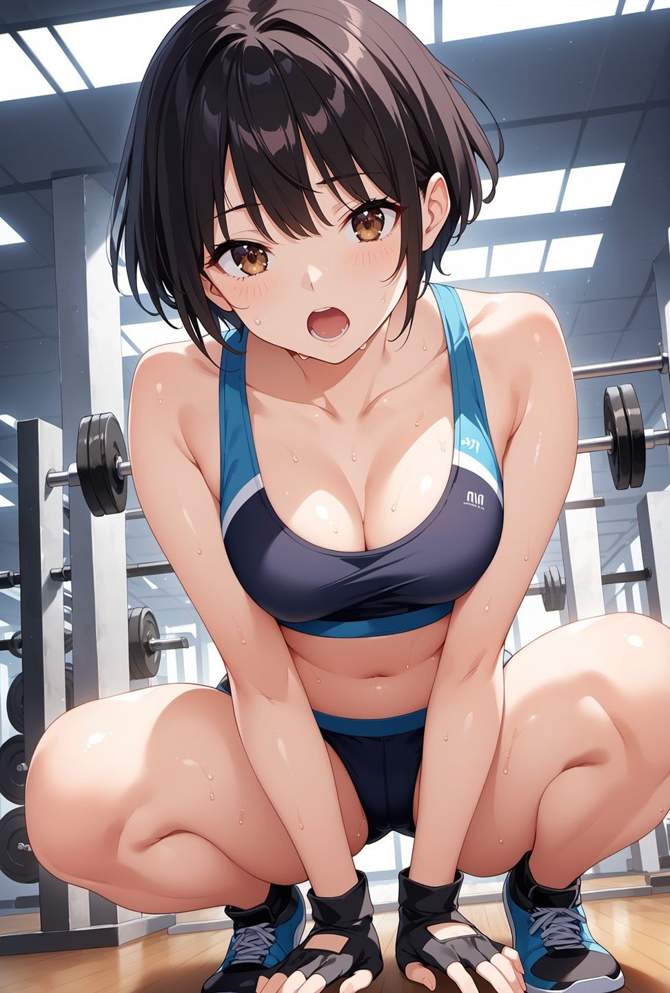 サンプル画像1:スポーツ女子がパーソナルジムで受けた性指導で堕ちる(Re：ライト) [d_480936]