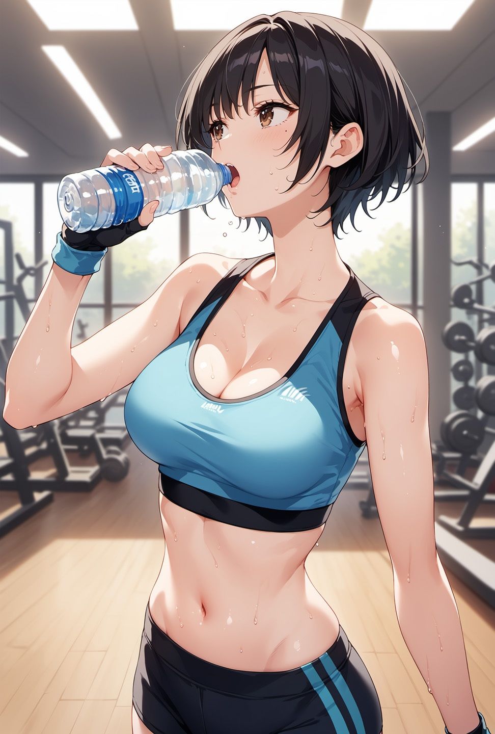 サンプル画像3:スポーツ女子がパーソナルジムで受けた性指導で堕ちる(Re：ライト) [d_480936]