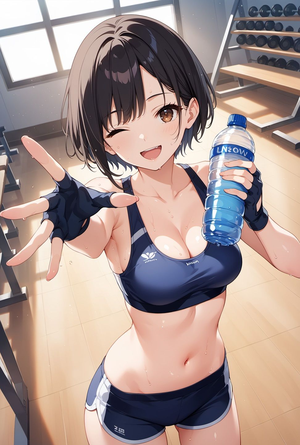 サンプル画像4:スポーツ女子がパーソナルジムで受けた性指導で堕ちる(Re：ライト) [d_480936]