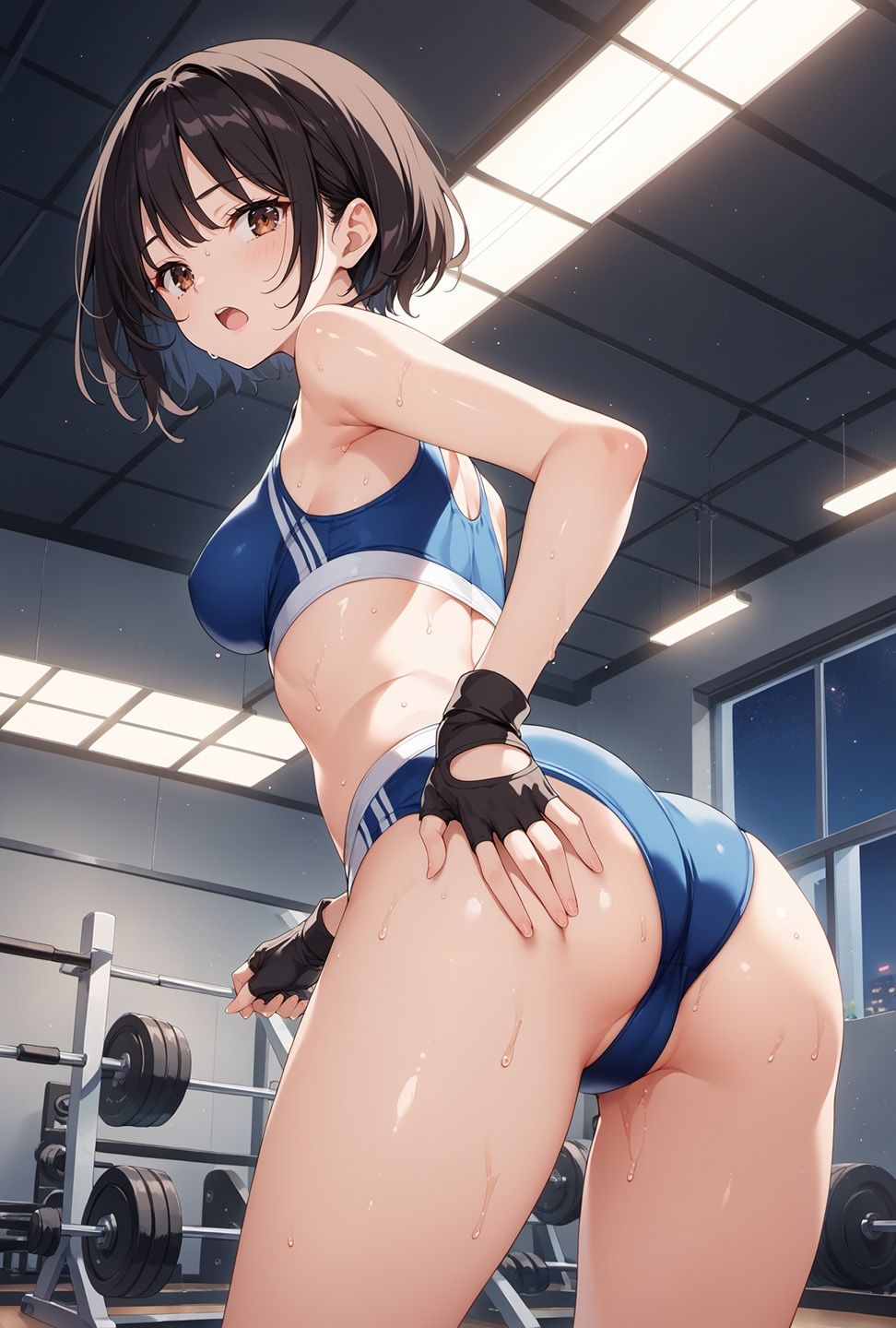 サンプル画像5:スポーツ女子がパーソナルジムで受けた性指導で堕ちる(Re：ライト) [d_480936]