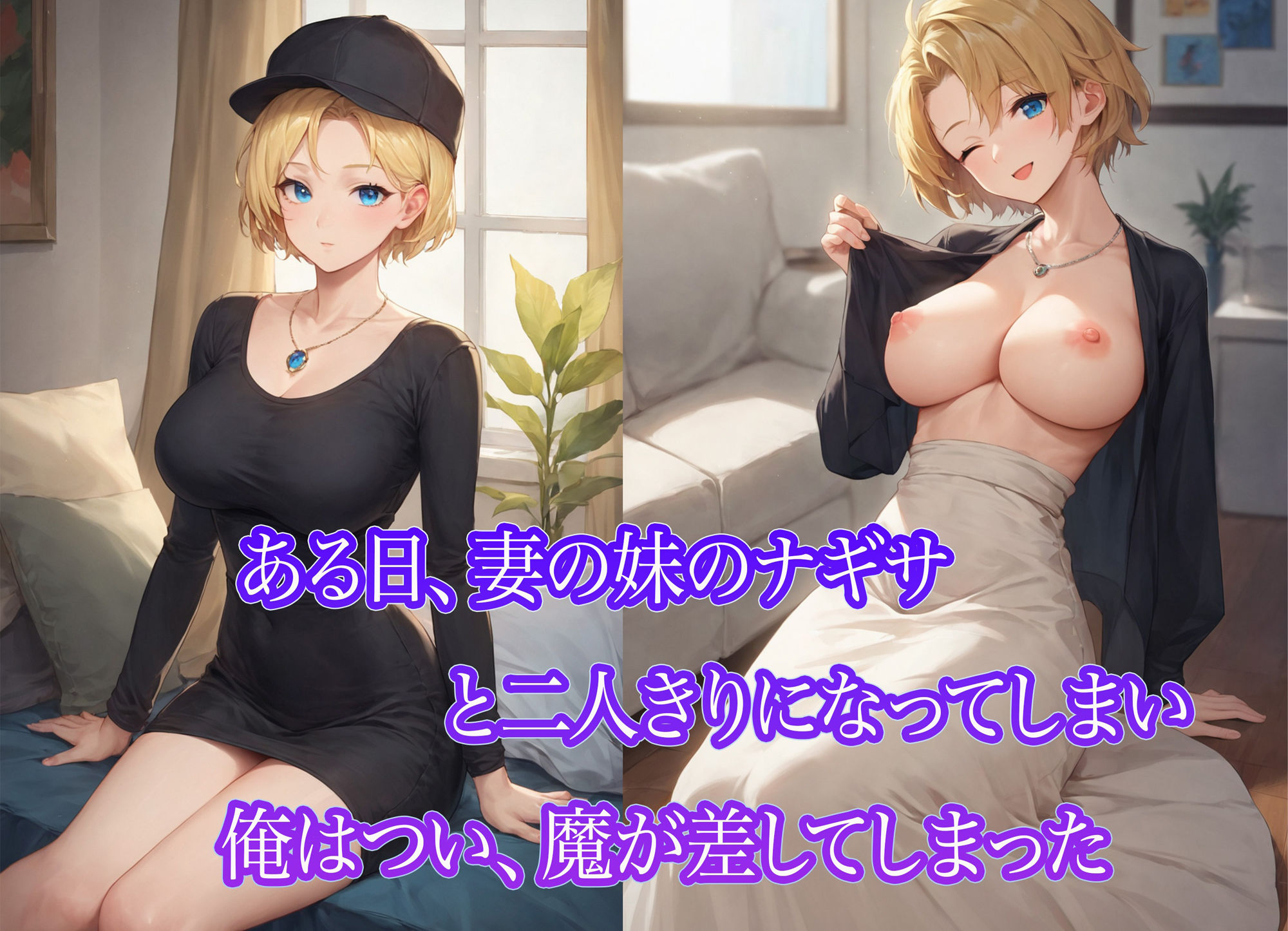 サンプル画像3:美人な妻がいるのに妻の妹と不倫した(夢幻アトリエ) [d_480938]