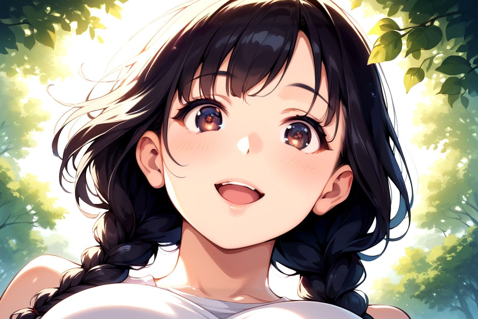 サンプル画像1:パンチラで激チン寝取られたのにフェラで寸止めのガマン汁(デスピール) [d_480952]