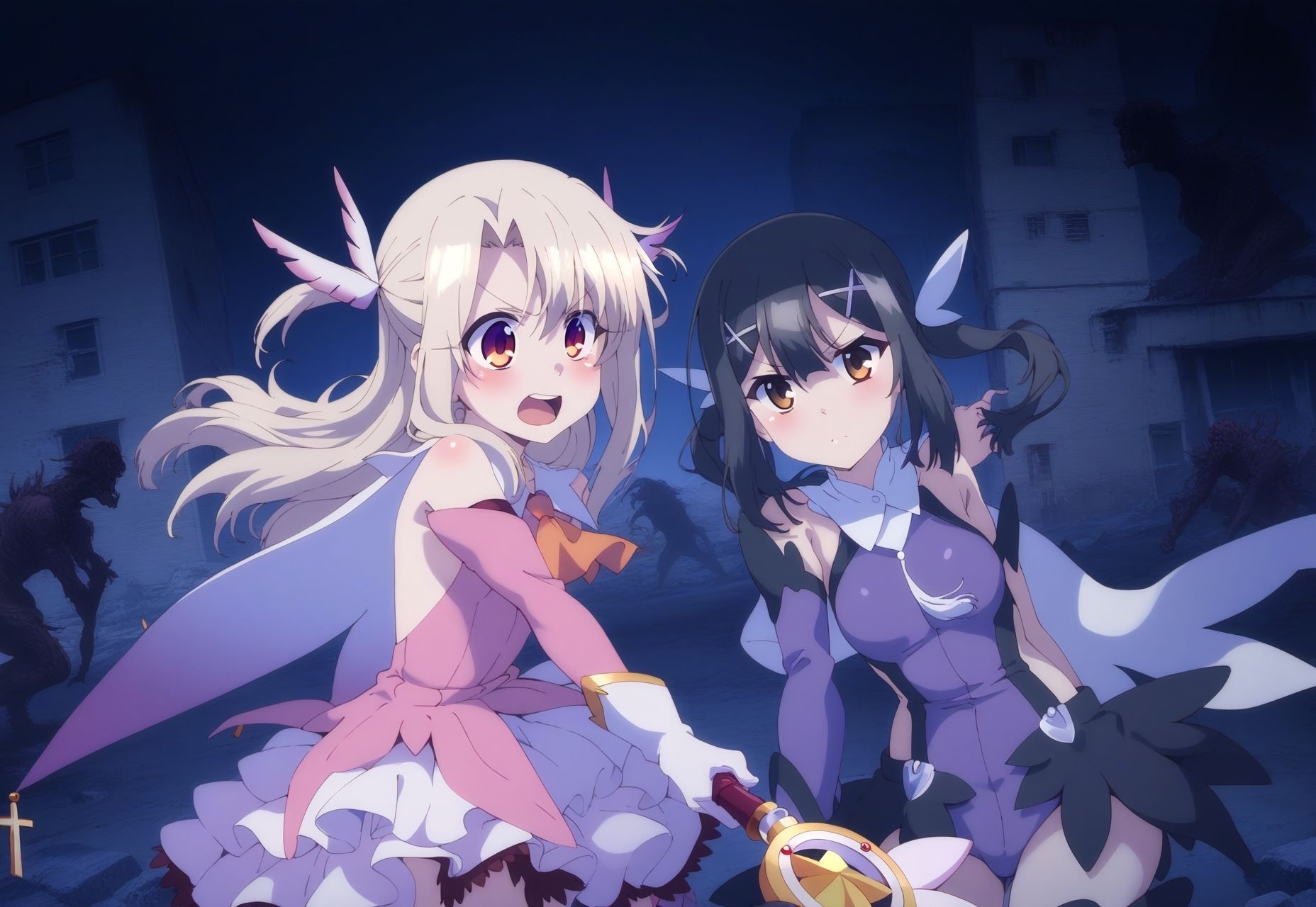 サンプル画像2:イ○ヤ＆美○  モンスターに敗北ゲームオーバー(タカーノ) [d_480993]