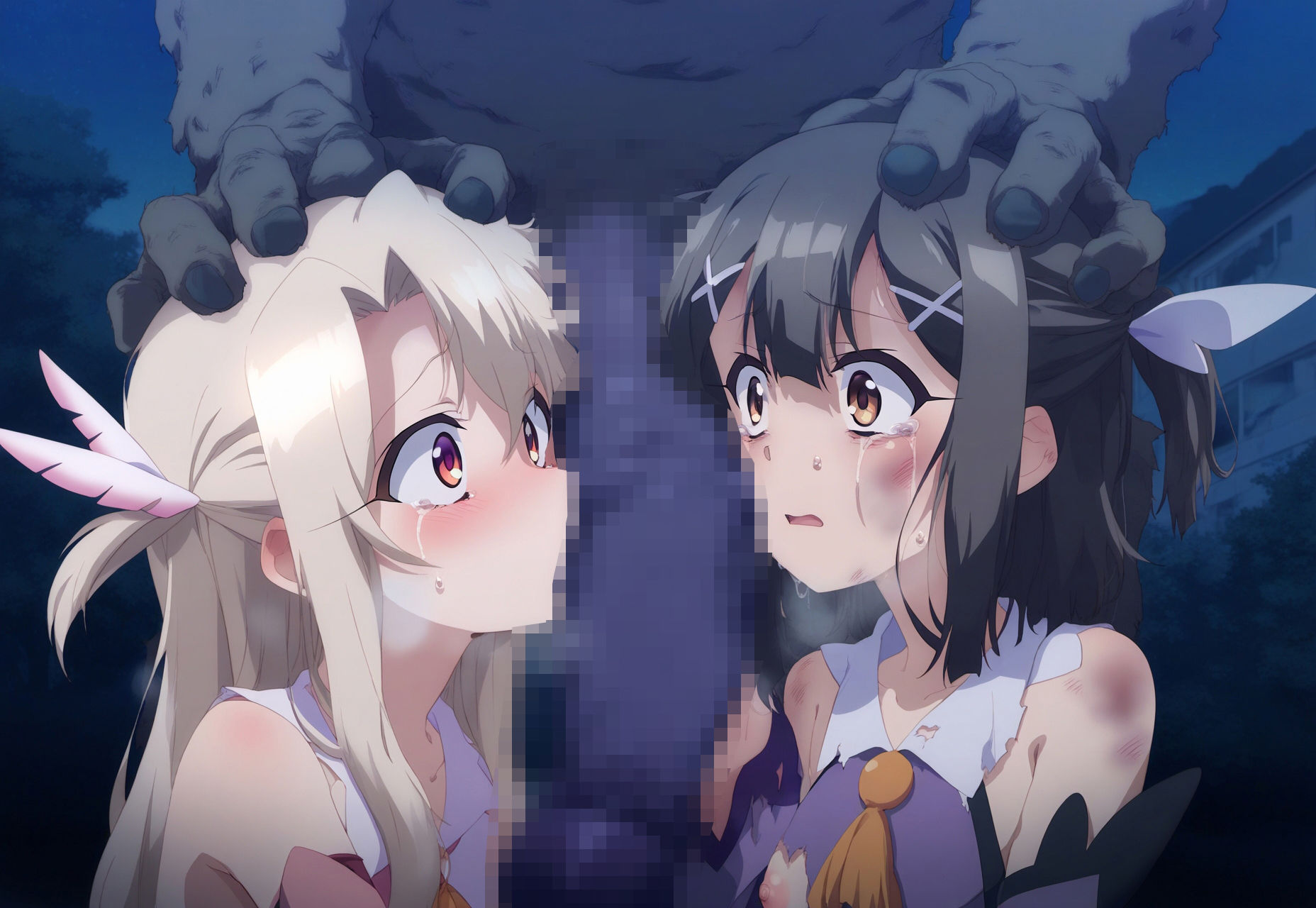 イ○ヤ＆美○  モンスターに敗北ゲームオーバー