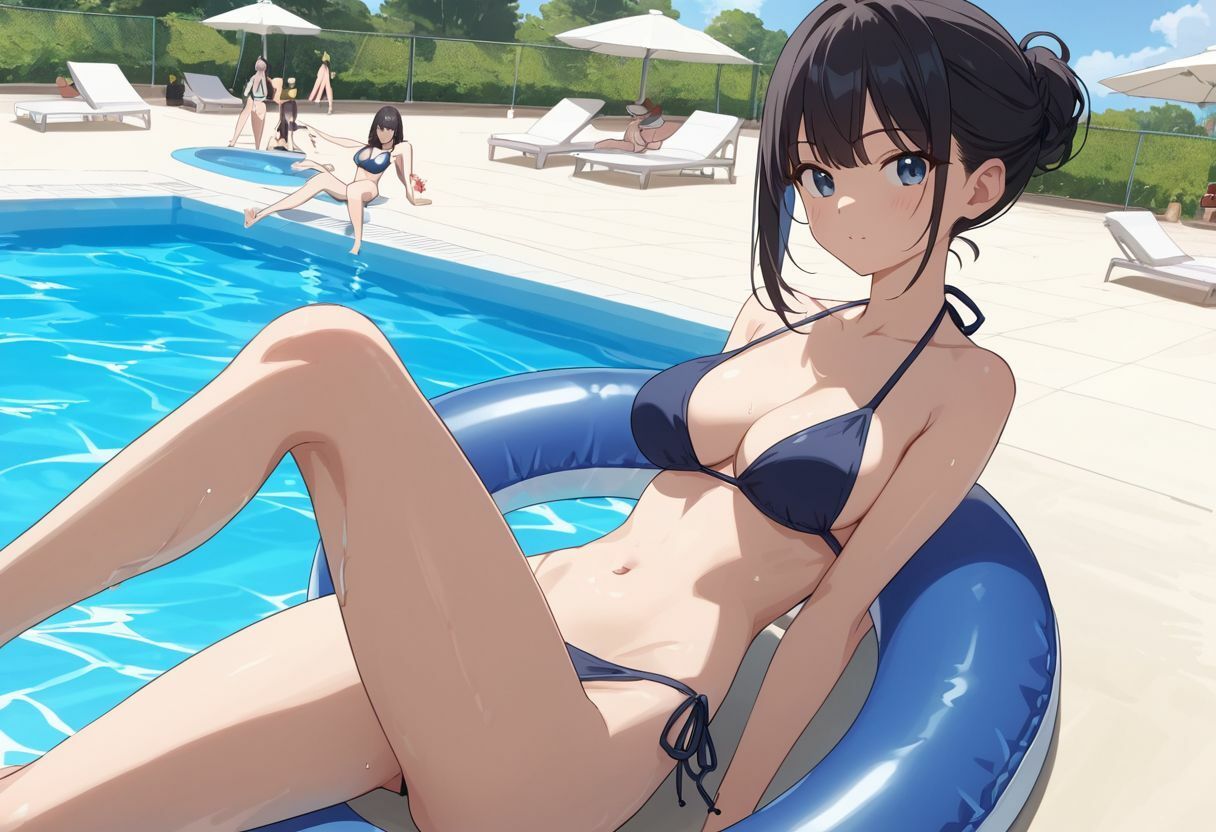 サンプル画像3:リゾートプール人妻NTR(Akizuki) [d_481170]