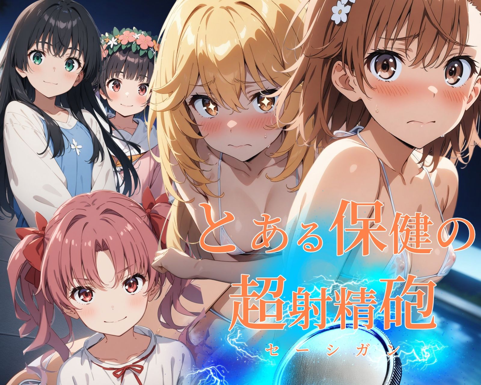 サンプル画像1:とある保健の超射精砲【フルカラー500枚 全5キャラ】(ガーネット) [d_481196]