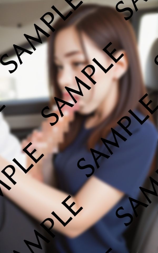 サンプル画像2:不倫妻の車内でトルネードフェラで即イキ///(ぴんぴんの時間) [d_481202]