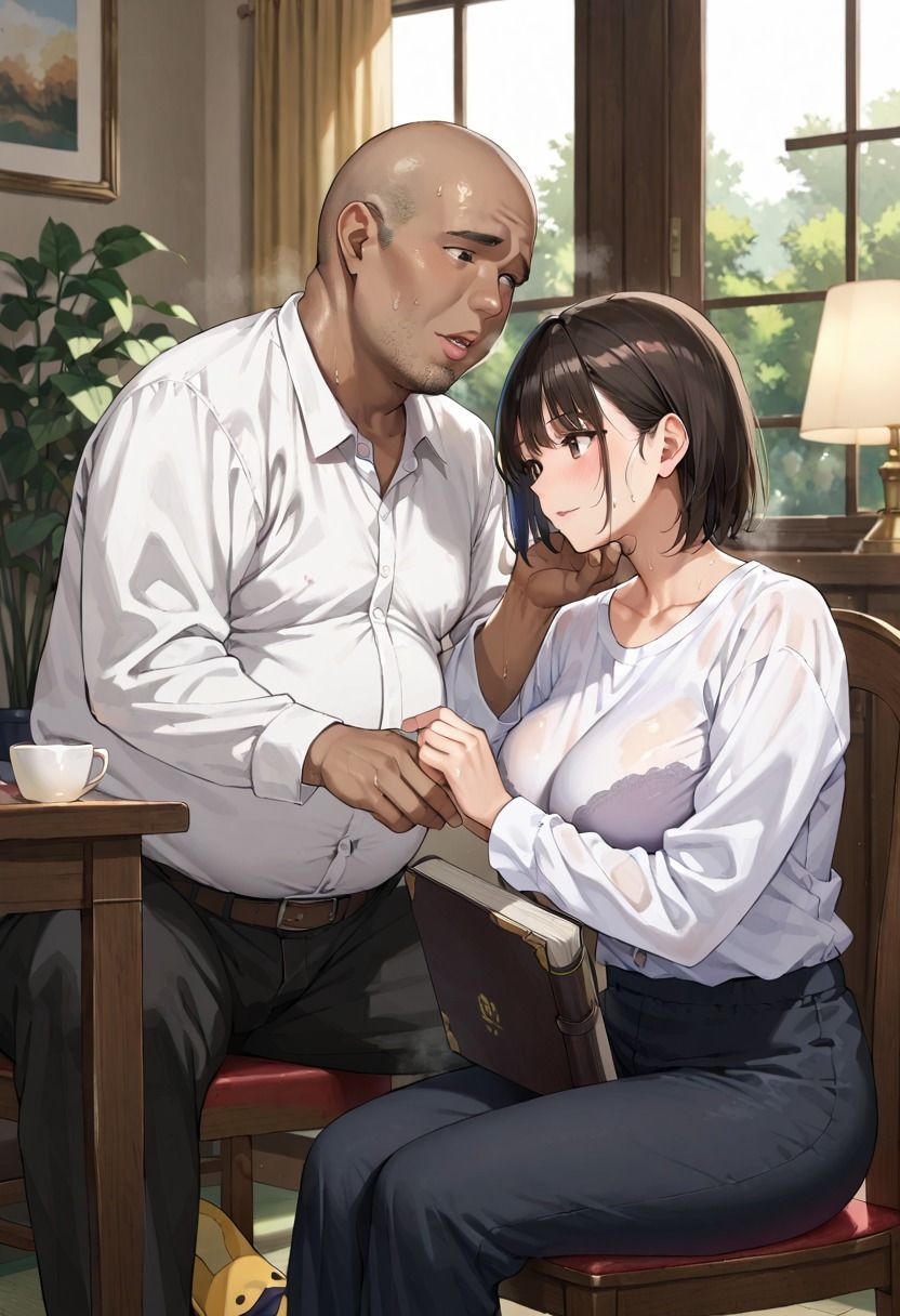 サンプル画像1:いやらしいケツ穴に生ハメ中◯しされてキモオヤジたちの肉便器になった妻(すたじおあいりす) [d_481223]