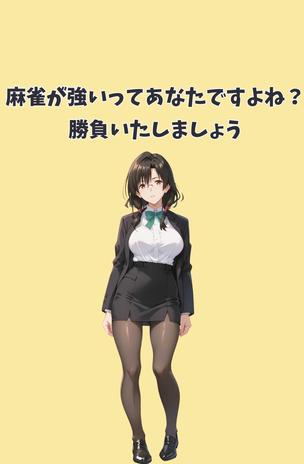 サンプル画像2:脱衣麻雀で勝負してもらっていいですか？Vol.6（スーパーリ〇ル麻雀）250枚(ちっぱいですがなにか) [d_481334]