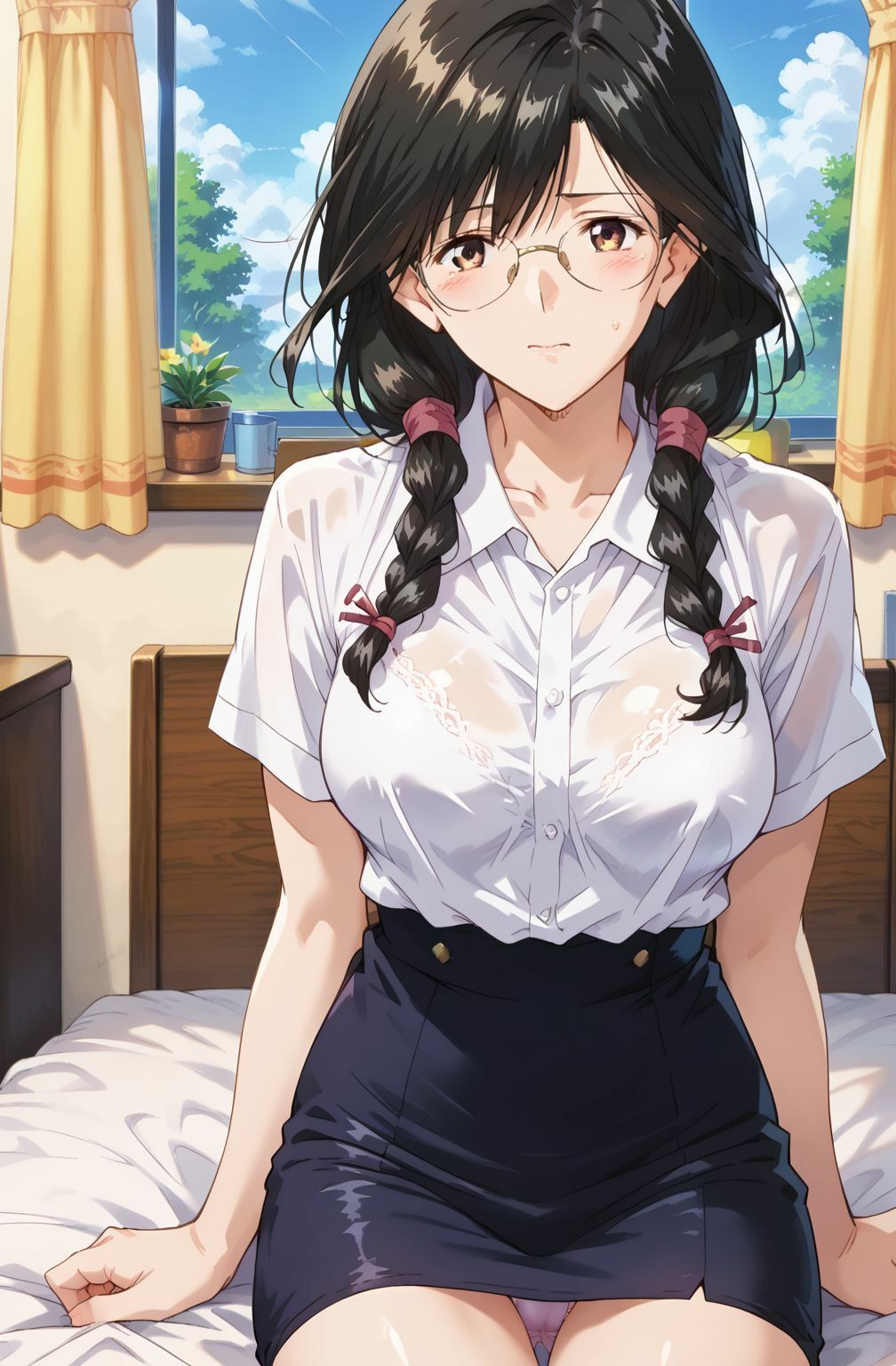 サンプル画像4:脱衣麻雀で勝負してもらっていいですか？Vol.6（スーパーリ〇ル麻雀）250枚(ちっぱいですがなにか) [d_481334]