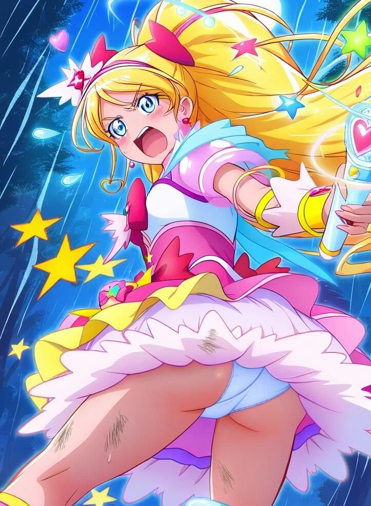 サンプル画像2:キュア〇ラクル vs ぬるぬる触手(Nakki_触手・ヒロピン) [d_481344]