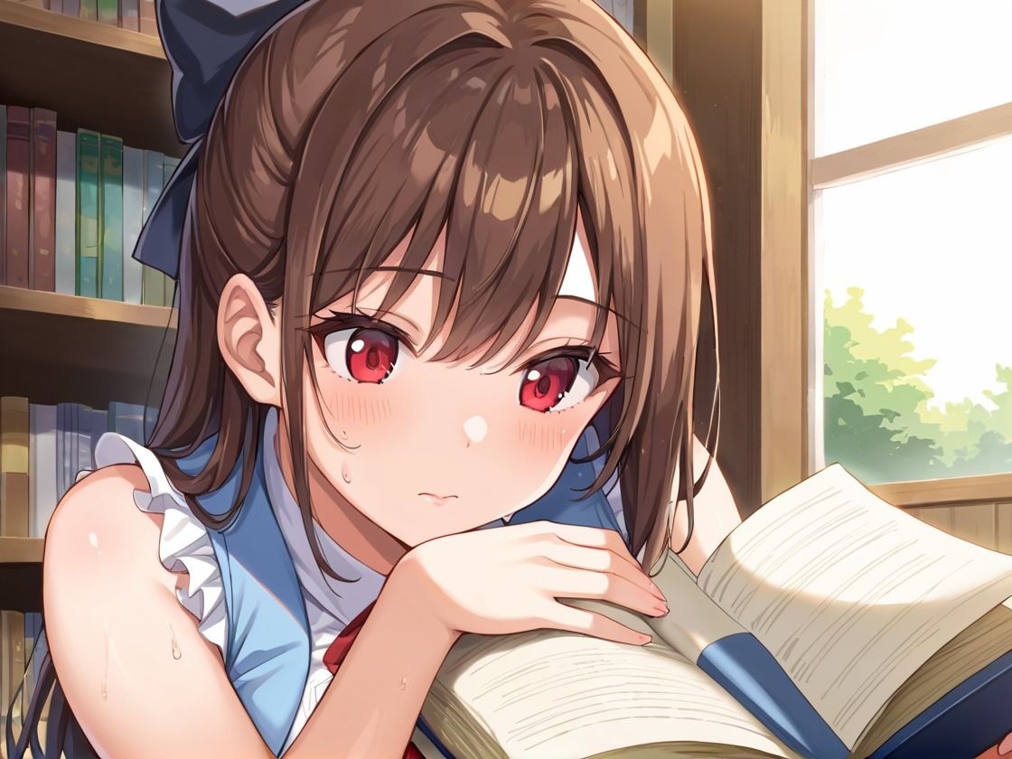 サンプル画像1:学生が性について体を使って勉強中(なでしこしこくらぶ) [d_481392]