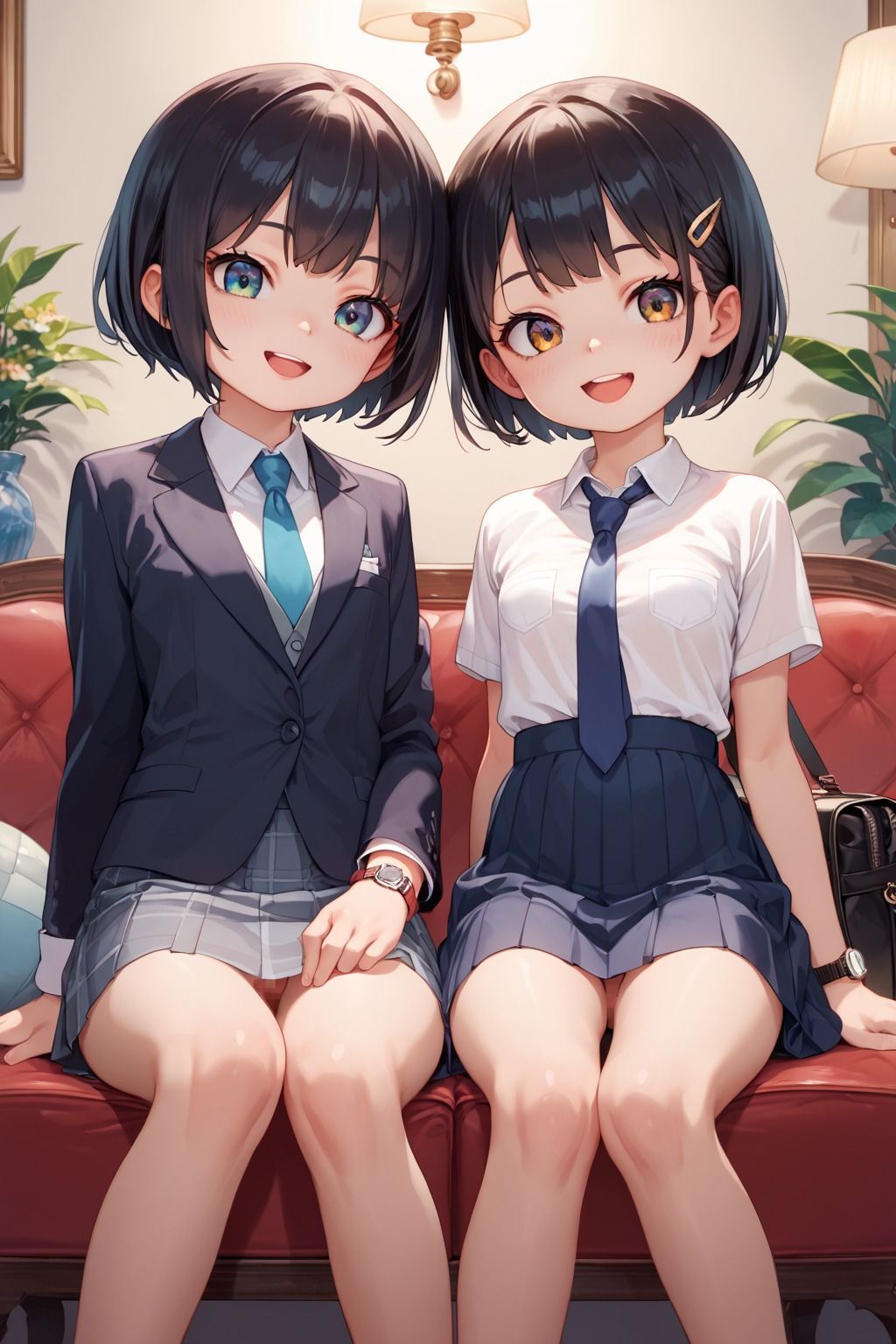 サンプル画像1:変態姉妹の調教日誌〜両親が帰るまで2人の妹に性の実技指導〜(きょほう) [d_481454]