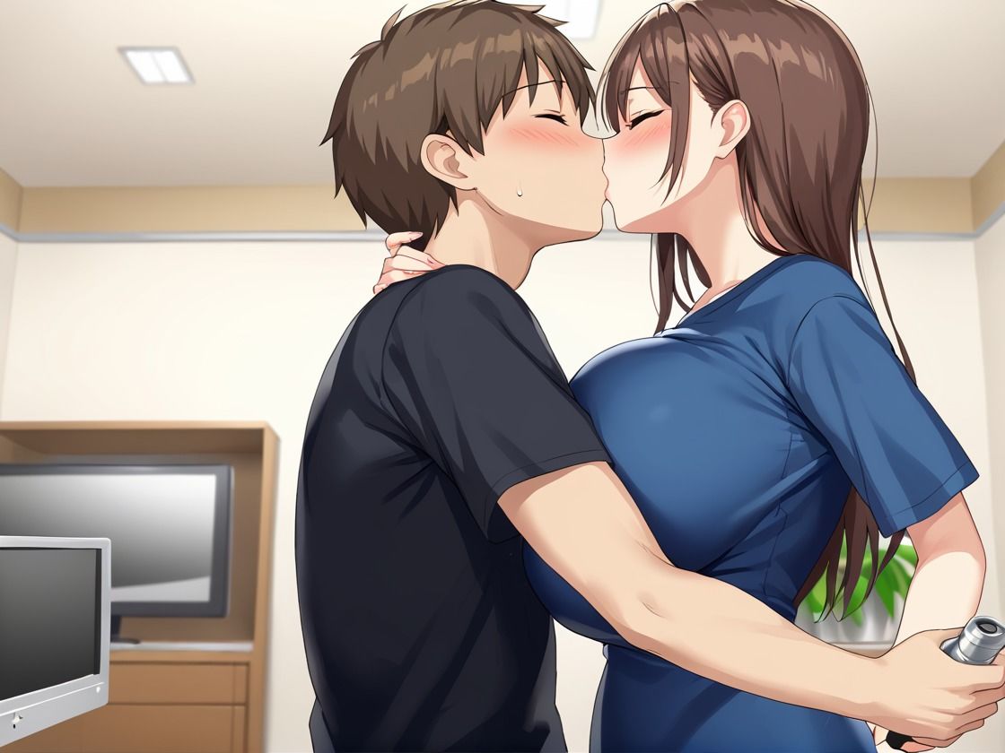 サンプル画像1:カテキョの巨乳先生が筆下ろししてくれました。(うき良絵) [d_481475]